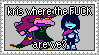 Suzie and Kris from Deltarune; Suzie is saying 'Kris where the fuck are we.'
